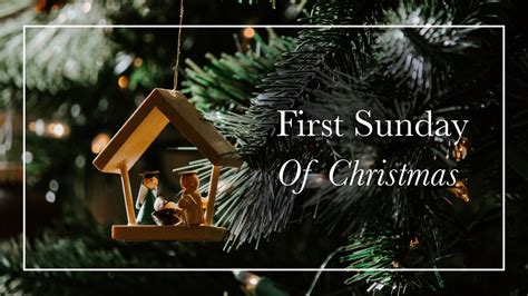 三代經課2023|First Sunday a. Christmas